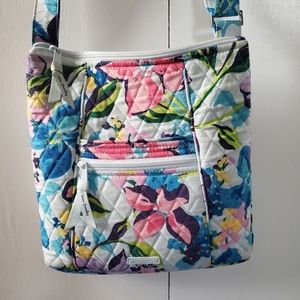 Vera Bradley Marian Floral Crossbody Hipster Purse